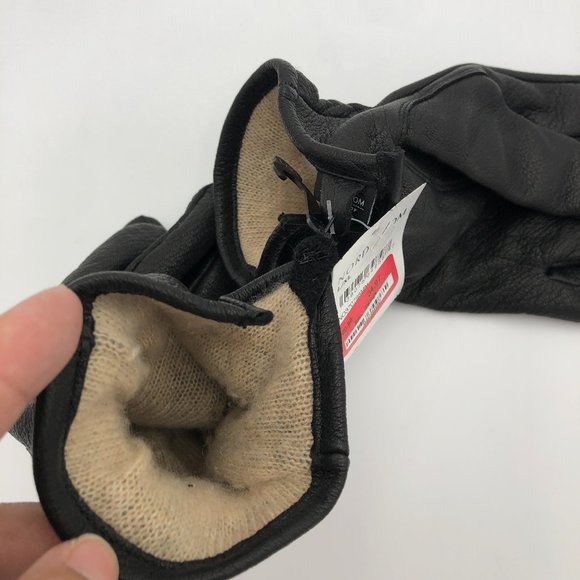 Nordstrom Men's Shop 100% Leather/Cashmere - L/XL - Picture 2 of 3